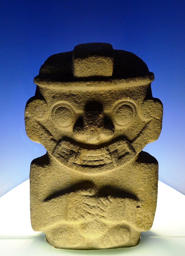 idol, museum, colombia, symbol