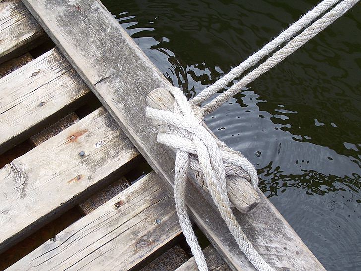 sailor's knot, knot, rope, seafaring, web, boot, dew