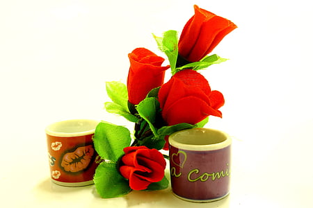 giorno di San Valentino, memoria, presente, fiori, artificiale, amore, celebrazione