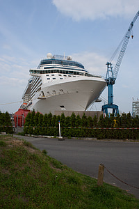 vaixell, gran, Turisme, viatges, vaixell de vapor, enorme, construcció naval