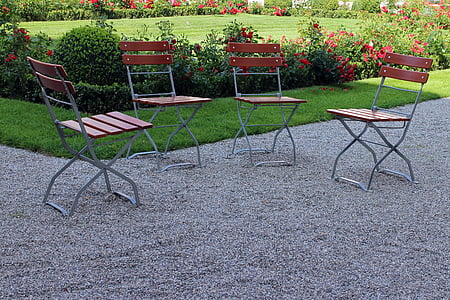 градински стол, сгъваем стол, столове, преносими, седалка, стол, Градина