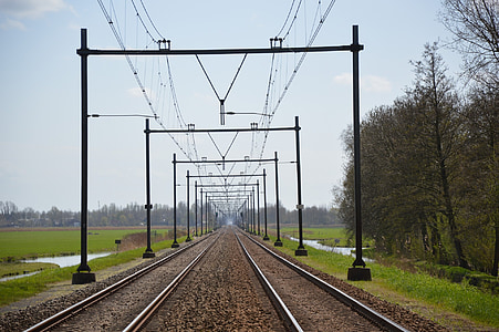 spoorwegen, поїзд, трек, транспорт, залізниця, перевезення, Залізничні