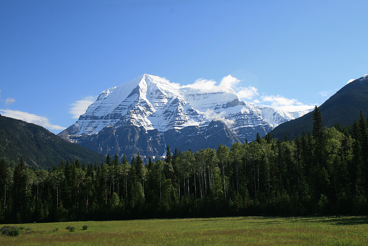 Canada, Monte robson, montagne rocciose, columbia britannica