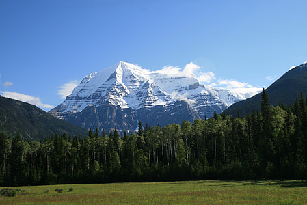 Canada, Mount robson, Rocky mountains, Brits-columbia