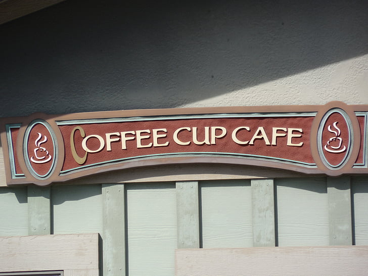kaffe, tegn, design, symbol, ikon, Business, Restaurant