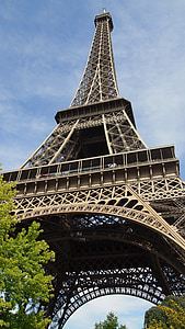 Париж, Ейфелева вежа, Визначні пам'ятки, століття виставка, горизонт