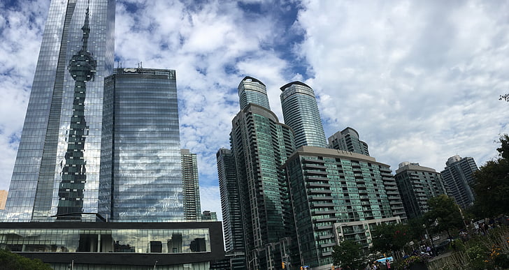 arquitectura, edificios, Canadá, ciudad, paisaje urbano, contemporáneo, moderno