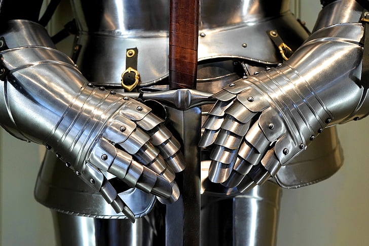 pedang, Armor, senjata, abad pertengahan, Knight, militer, kekuatan