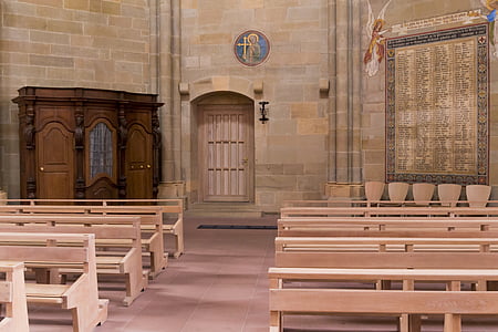 Trewir, Kościół Najświętszej Marii Panny, konfesjonał, Kościół, Architektura, religia