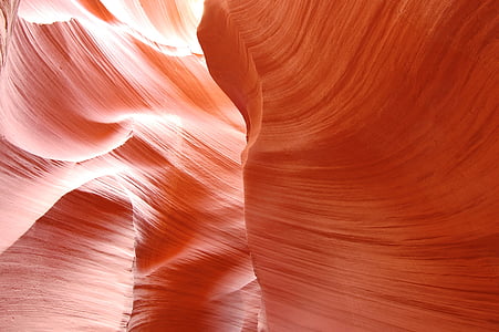 kanjona, aiza, klints, smilšu akmens, oranža, Nacionālais parks, Arizona