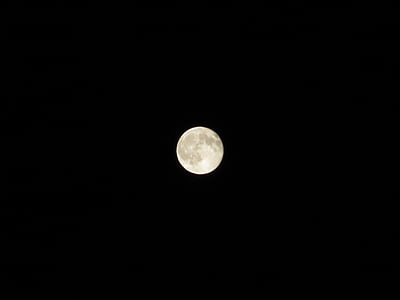 mjesec, noć, tama, noćno nebo, priroda, Mjesečina, Astronomija