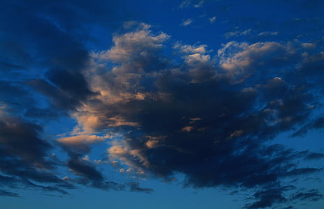 σύννεφο, ψυχρό μέτωπο, ουρανός, φύση, μπλε, καιρικές συνθήκες, cloud - sky