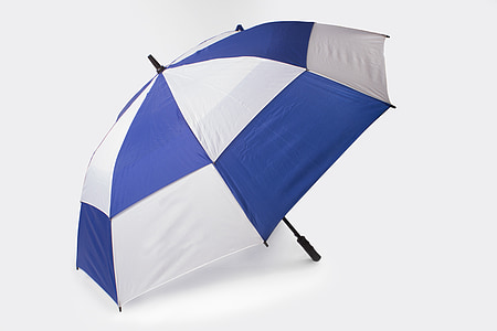 paraguas, lluvia, tiempo en, protección