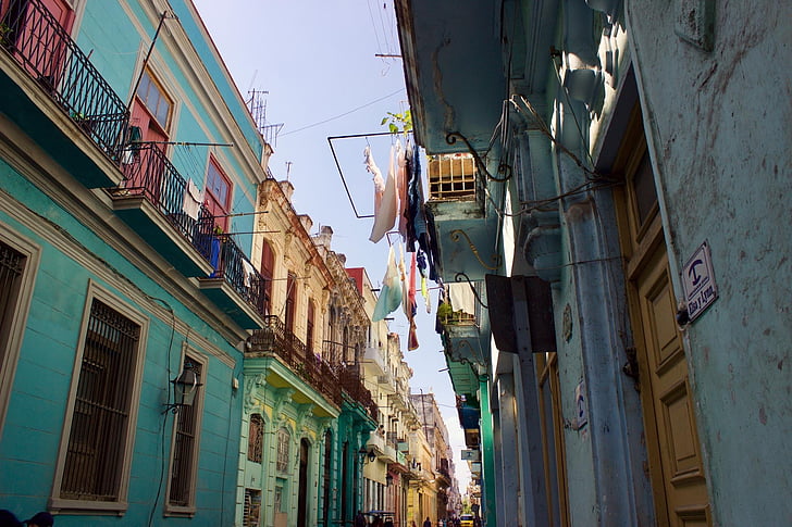 Havana, Kuba, potovanja, mesto, arhitektura, stavbe, življenje