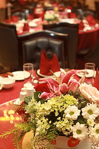 menjador, Restaurant, taula, placa, celebració, esdeveniment, decoració
