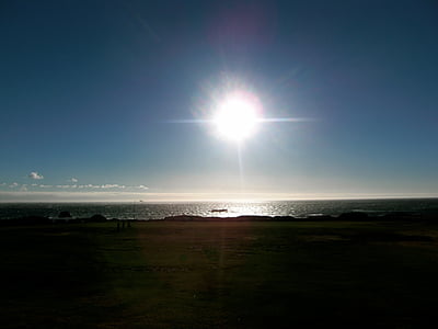 Dienvidāfrikas Republika, pludmale, krēslas, saule, daba, jūra, debesis