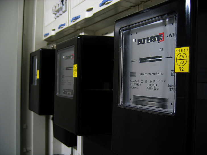 electricity meter, current, pay, energy, power line, electricity, consumption