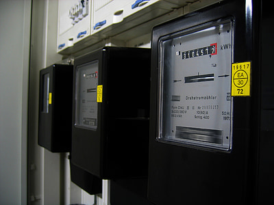 electricity meter, current, pay, energy, power line, electricity, consumption