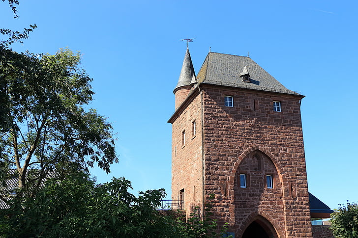 Nideggen, Kasteel, Burg nideggen, Eifel, historisch, Middeleeuwen, gebouw