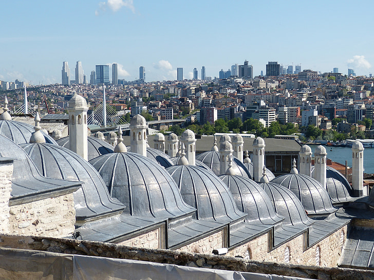 Istanbul, Tyrkia, moskeen, islam, bønn, Süleymaniye, Suleymaniye moské