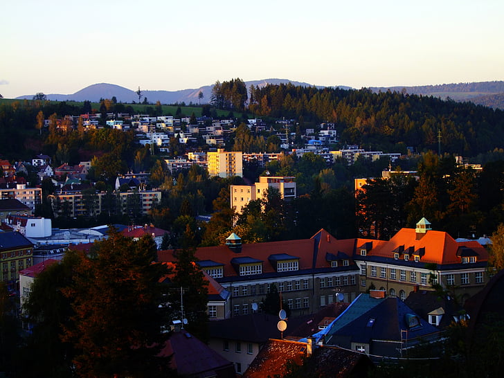 città, Trutnov, Case