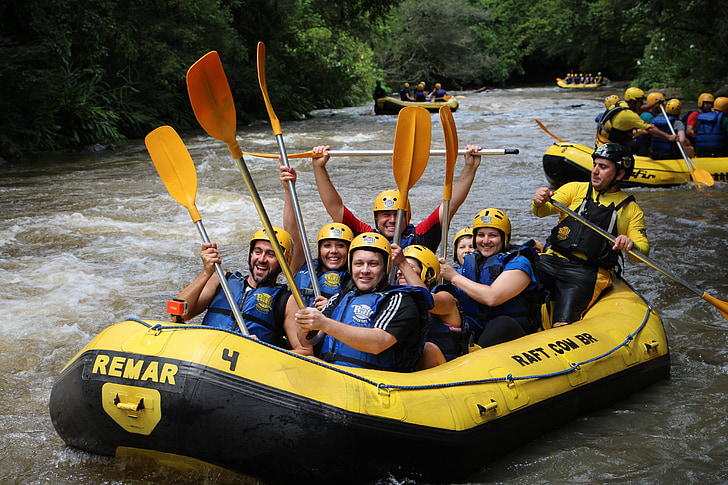 rafting, båt, Stryk