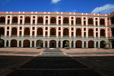 Puerto Rico, gebouw, eiland, het platform, oude, historische, Spaans