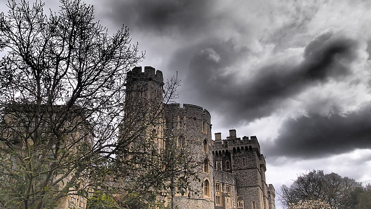 Виндзорский замок, Лондон, Англия, Замок