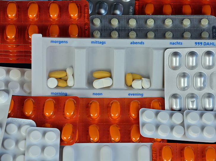 tabletten, medische, Groeten, ziek, pillen, Helen, blisterverpakking