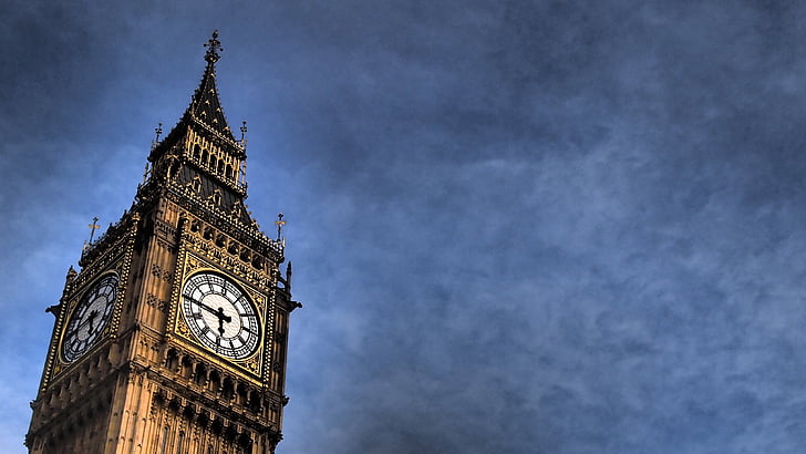 Londra, Inghilterra, Westminster, grande ben, Londra - Inghilterra, Regno Unito, Houses Of Parliament - London