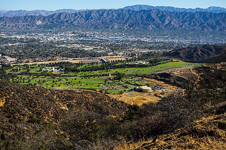 Griffith Parku, planine, Holly, Hollywood