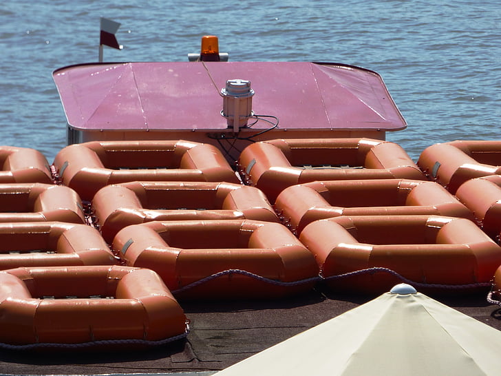 bateaux, pontons, sauvetage, Blouson/Vestes, veste, eau, sécurité