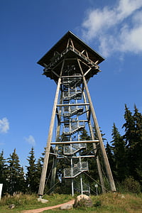 Torre de la observación, Torre, edificio, alta, escaleras, actualización, poco a poco