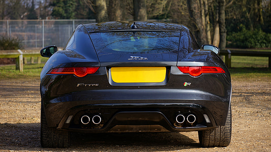 Jaguar, coche de los deportes, rápido, automóvil, tipo f, lujo, coche