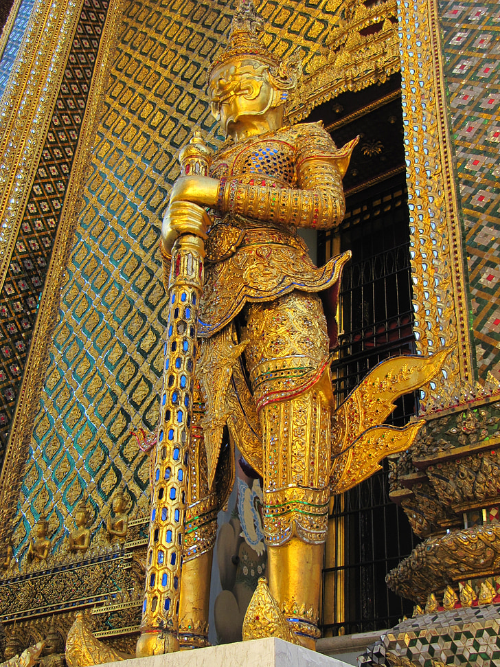 thai, Palace, Royal, Kongen, Thailand, Asien, arkitektur