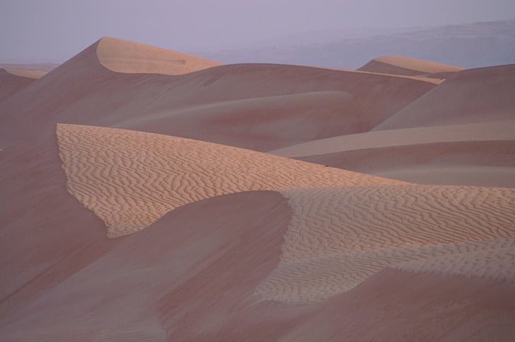 Oman, ørkenen, sanddynene