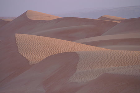 Omanas, dykuma, kopos