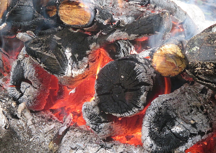Koster, огън, пламък, въглища, дърва за огрев, Бърнс, Bonfire