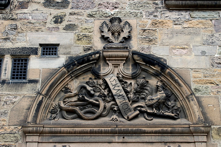 Skotland, våbenskjold, symbol, emblem, Kongerige, United, banner