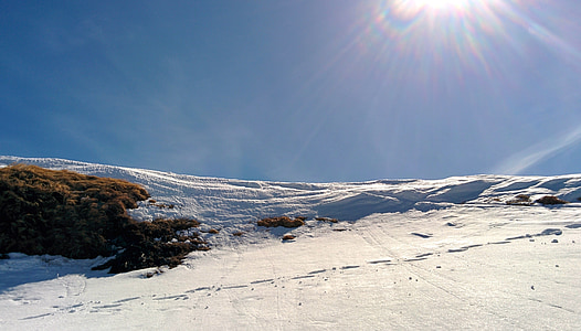 mặt trời, tuyết, dãy núi, Thiên nhiên, mùa đông, Ski run, Backcountry skiiing