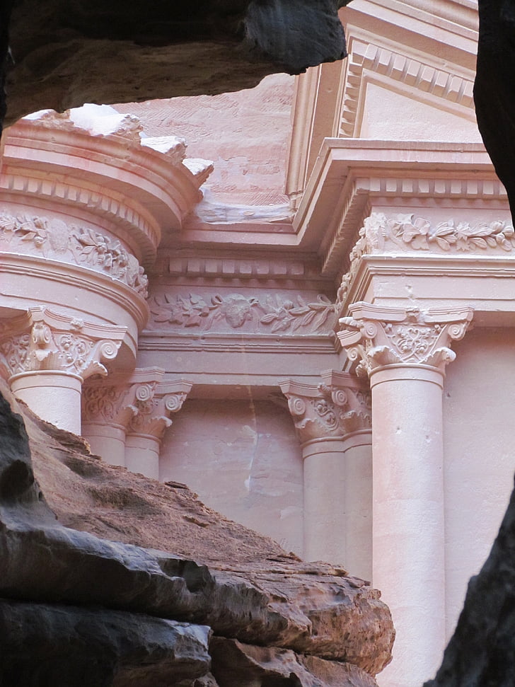 Petra, Jordan, ørkenen, Rock byen, stein, ruin, sand stein