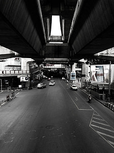 thailand, road, landscape, thai, transportation, street, town