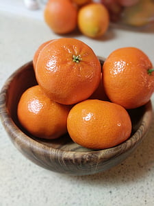 oranges, fruit, bowl
