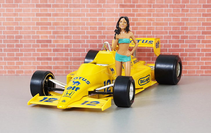 Lotus, Forma-1, automatikus, gödör-lányok, játékok, modell autó, modell