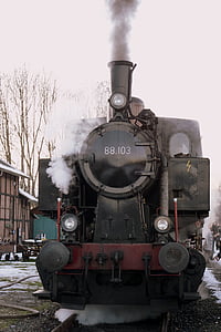 locomotiva a vapor, motor a vapor, El loco, estrada de ferro, locomotiva, Trem, força