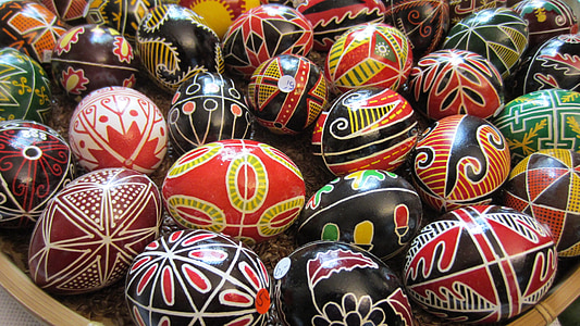 Velikonoční vajíčko, celní, Barva, malované, kresba, Lužická srbština, plavidla