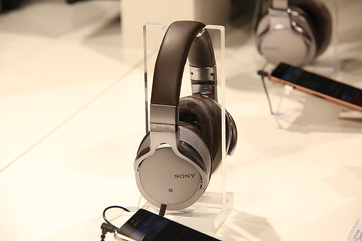 Sony, slušalke, glasba, Tech