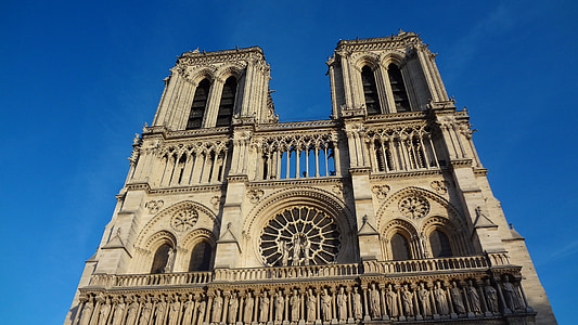 Notre dame, Pariz, katedrala, Francija