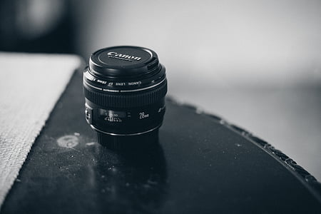 lente, del engranaje, cámara, objetivo, tecnología, óptica, Canon