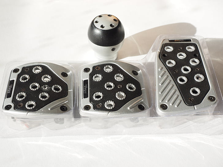Pedal-pads, Gas-Pedal-Set, Gaspedal, Bremspedal, Auto, Tuning, Shift Schaltknauf